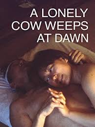 მარტოხელა ძროხა ტირის გამთენიისას